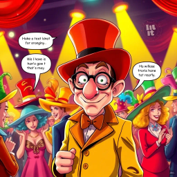 Whose Hat Is It Anyway? - Text-based game