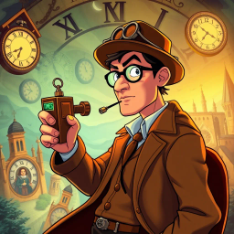 Chrono-Capers: Whose Time Is It Anyway? - Text-based game