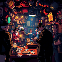 Heist Hilarity: The Great Thief Debate - Text-based game