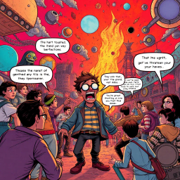 Metamayhem: Who's Adventure Is It Anyway? - Text-based game