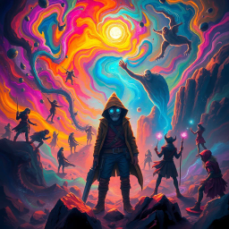 Spectrum Wars: Whose Dimension Is It Anyway? - Text-based game