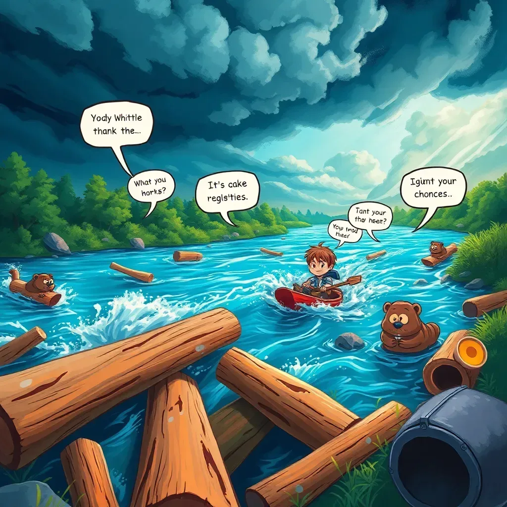 Log Jam: The Unruly Ruckus