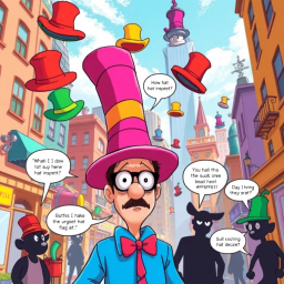 Whose Hat Is It Anyway? - Text-based game