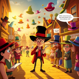 Whose Hat Is It Anyway? - Text-based game