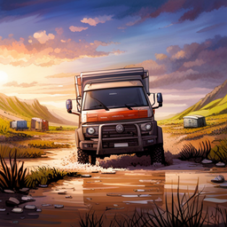 Kei Truck Adventures - Text-based game