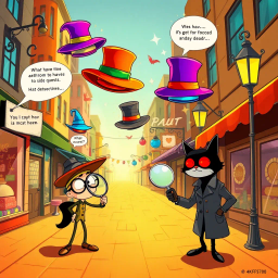 Whose Hat Is It Anyway? - Text-based game