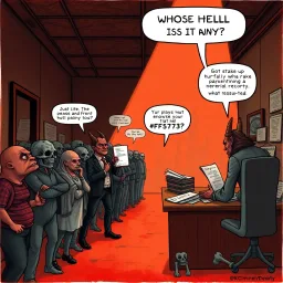 Whose Hell Is It Anyway? - Text-based game