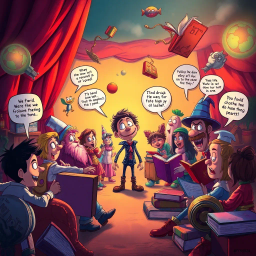 Metamayhem: Whose Adventure Is It Anyway? - Text-based game