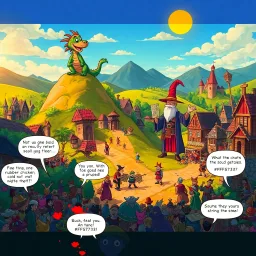 Chronicles of the Clueless: Whose Quest Is It Anyway? - Text-based game