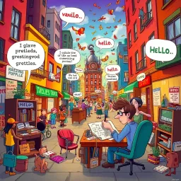 Whose Hellos Are These, Anyway? - Text-based game