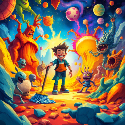 Spectrum Wars: Whose Dimension Is It Anyway? - Text-based game
