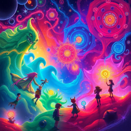 Spectrum Wars: Whose Dimension is it Anyway? - Text-based game