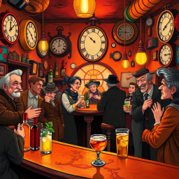 Chronococktail: Whose Time Is It Anyway? - Text-based game