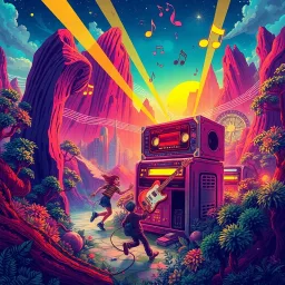Mixtape Machine - Text-based game