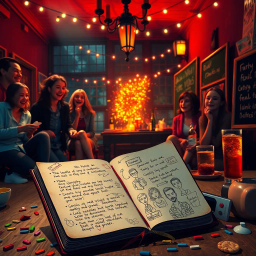 Whose Diary Is It Anyway? - Text-based game