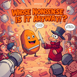 Whose Nonsense Is It Anyway? - Text-based game
