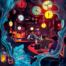 ChronoCocktail: Whose Time Is It Anyway? - Text-based game