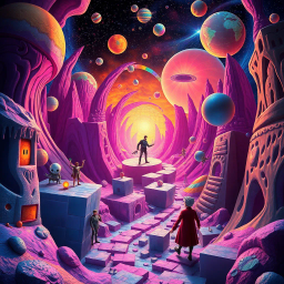 Whose Dimension Is It Anyway? - Text-based game