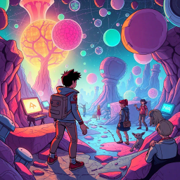 MetaQuest: Whose Adventure Is It Anyway? - Text-based game