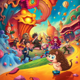 Metamayhem: Whose Adventure is it Anyway? - Text-based game