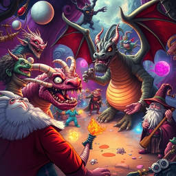 Metamayhem: Whose Adventure Is It Anyway? - Text-based game
