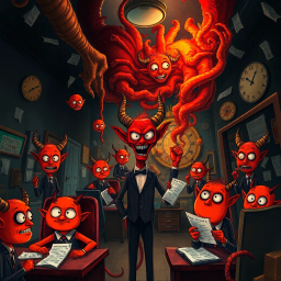 Whose Hell Is It Anyway? - Text-based game