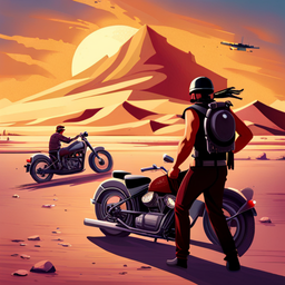 Desert Riders: Hunt for the Antique Dagger - Text-based game