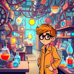 Lab Ruckus: Whose Lab Is It Anyway? - Text-based game