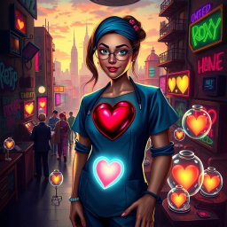 Whose Heart Is It Anyway? - Text-based game
