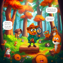 Log Jam: Whose Logs Are These Anyway? - Text-based game
