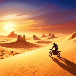 Desert Rally - Text-based game