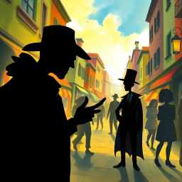 Whose Shadow Is It Anyway? - Text-based game