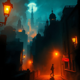 Whose Shadows Are These? - Text-based game