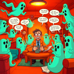 Whose Ghost is it Anyway? - Text-based game