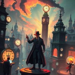 ChronoChaos: Whose Time is it Anyway? - Text-based game