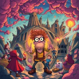 MetaMayhem: Whose Adventure is it Anyway? - Text-based game