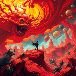 Spectrum Wars: Which Dimension Is It Anyway? - Text-based game