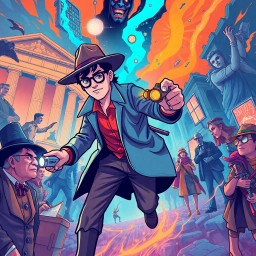 Chrono-Capers: Whose Time Is It Anyway? - Text-based game