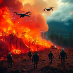 Wildfire Intervention - Text-based game
