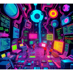 Code Swap Chronicles: Whose Hello Is It, Anyway? - Text-based game
