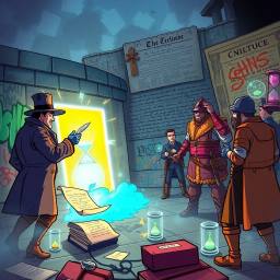 Time-travel Adventure text games