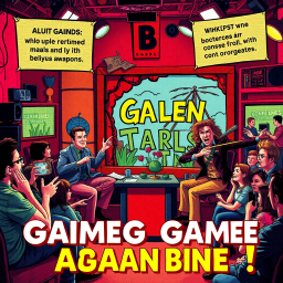 Whose Game Is It Anyway? - Text-based game