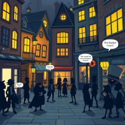 Whose Shadow is it Anyway? - Text-based game