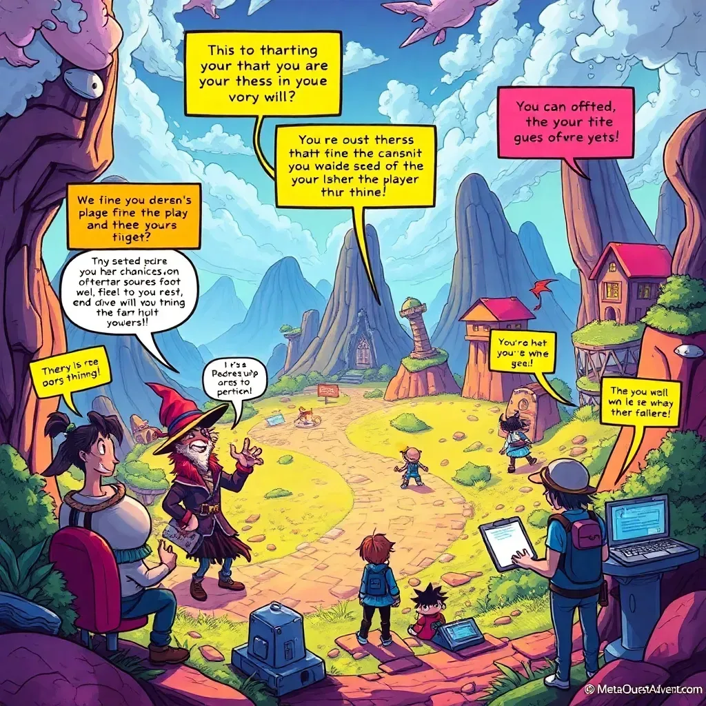 MetaQuest: Whose Adventure Is It Anyway?