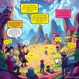 MetaQuest: Whose Adventure Is It Anyway? - Text-based game