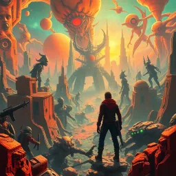 Spectrum Wars: Which Dimension Is It Anyway? - Text-based game