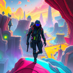 Spectrum Wars: Which Dimension Is It Anyway? - Text-based game