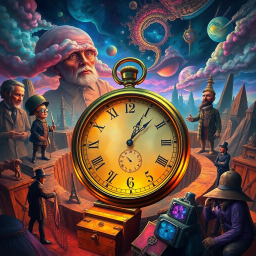 Chronocrack: Whose Time Is It Anyway? - Text-based game