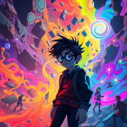 Spectrum Wars: Which Dimension Is It Anyway? - Text-based game