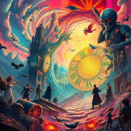 Chronochaser: Who's Time is it Anyway? - Text-based game